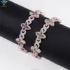 Marquesa azul-Oro rosa