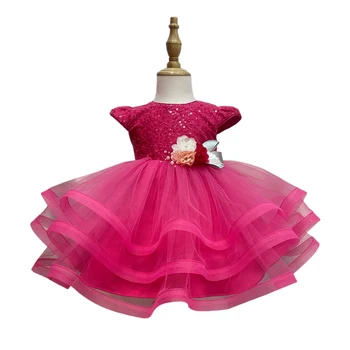 New Style Girls Clothing Baby Girl Princess Party Dresses Kids Princess 