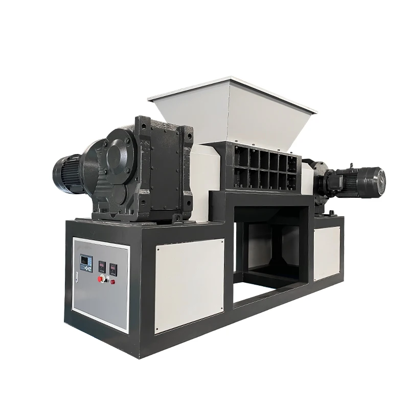 Heavy Duty Multi-functional Food Waste/steel Scrap/rubber/metal Double Shaft Shredder Plastic Shredder Machine