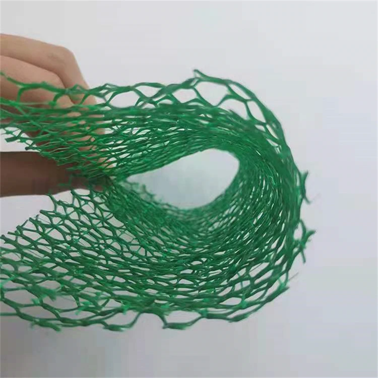 Reinforced Three-dimensional Vegetation Mesh Mat Highway Slope protection Geoglyph Green Spray Seeding Grass Mesh