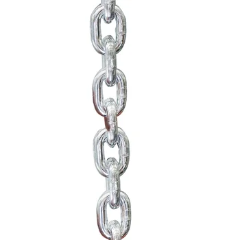 Hangzhou DELE DIN 766 6mm Iron Industrial Chain and Link Chain Welded Chain
