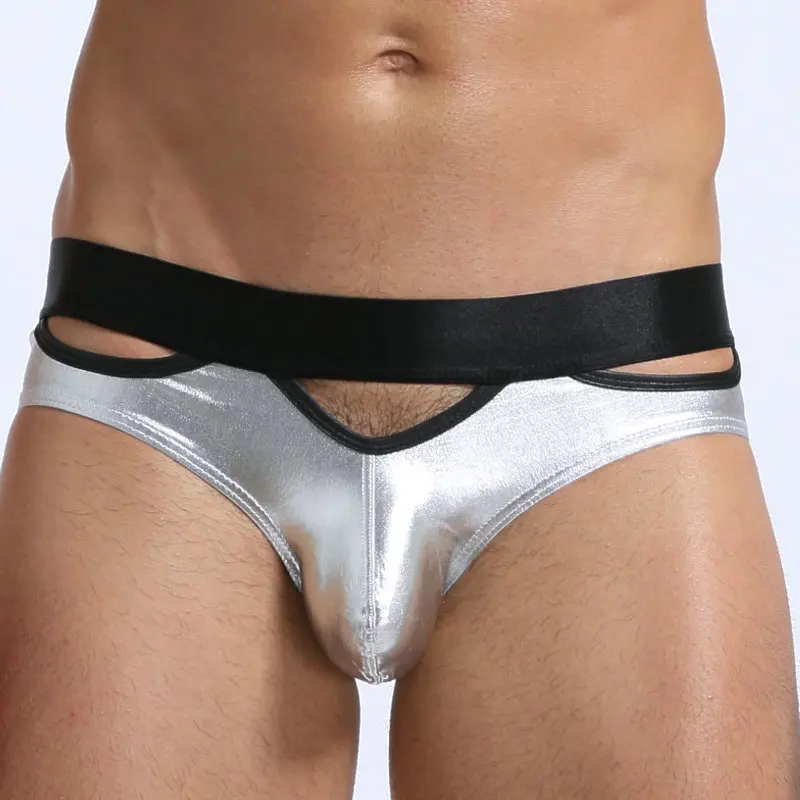 New Innovative Products 2020 Design Hollow Shine Briefs Man Sexy Innerwear  - Buy Ropa Interior Sexy Personalizada Para Hombres Product on 