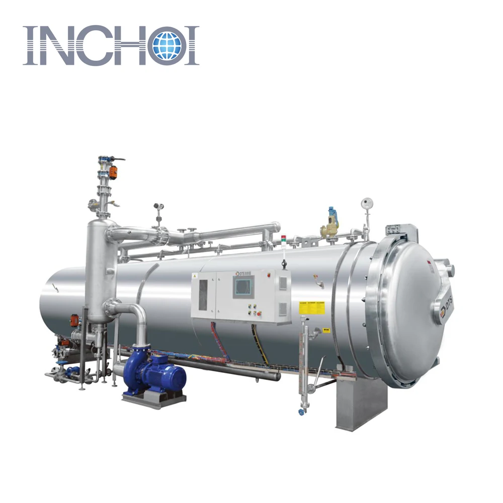 Commercial Automatic Water Spraying Retort Pouch Autoclave Retort