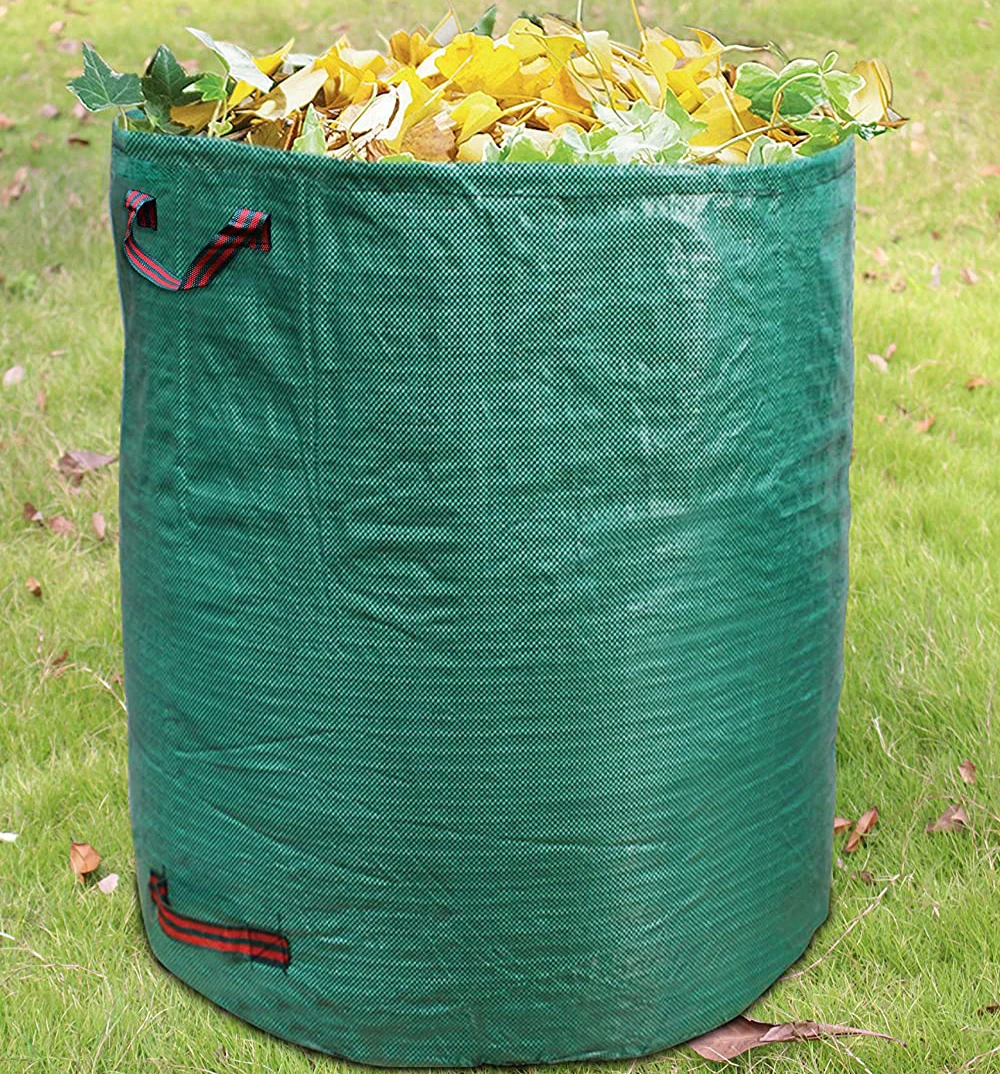 Heavy Duty Reusable 72 Gallons Round Lawn Garden Yard Leaf Waste Bag 