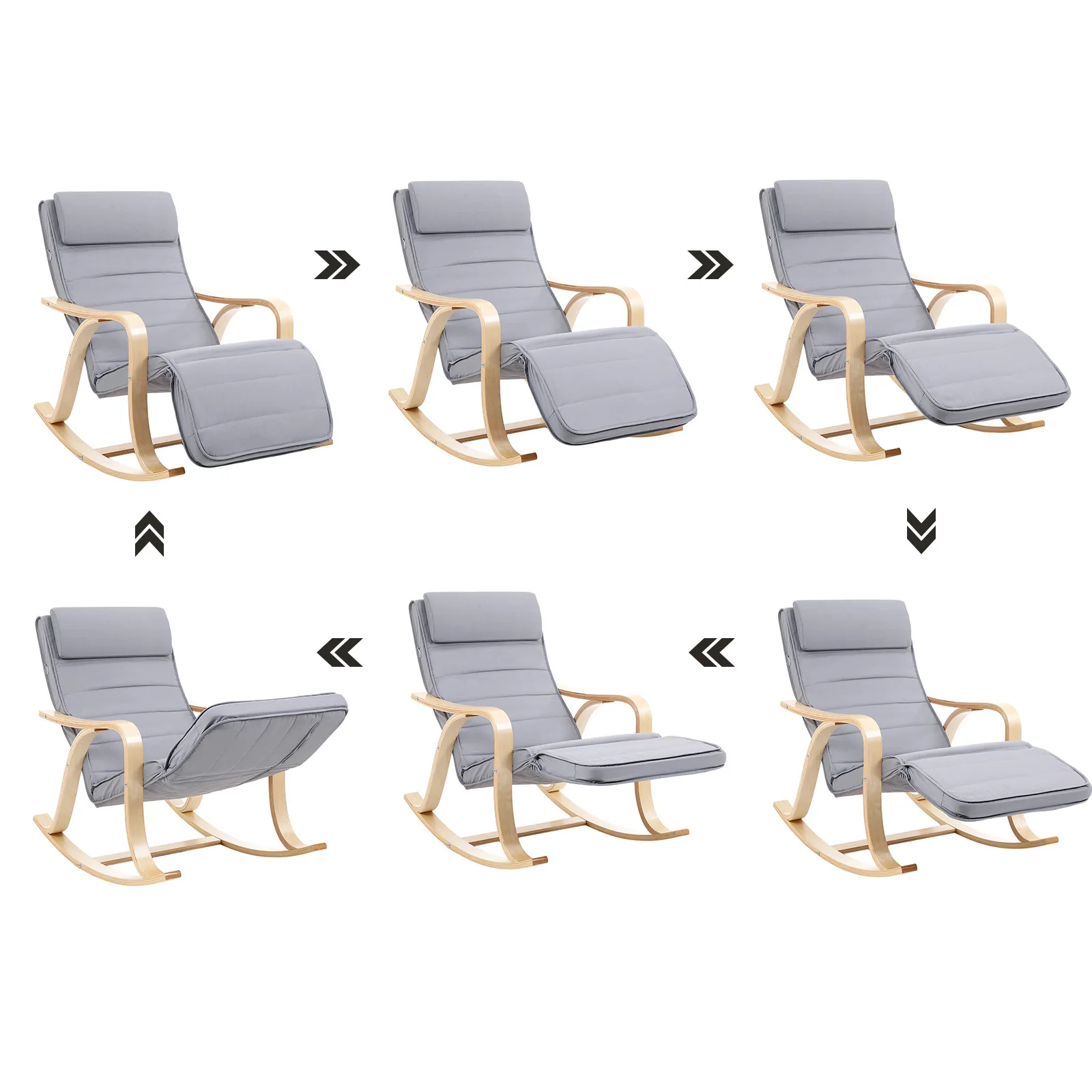 SONGMICS Rocking Recliner Chair - Comfort & Style