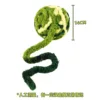 Ice cream yarn toy ball forest green