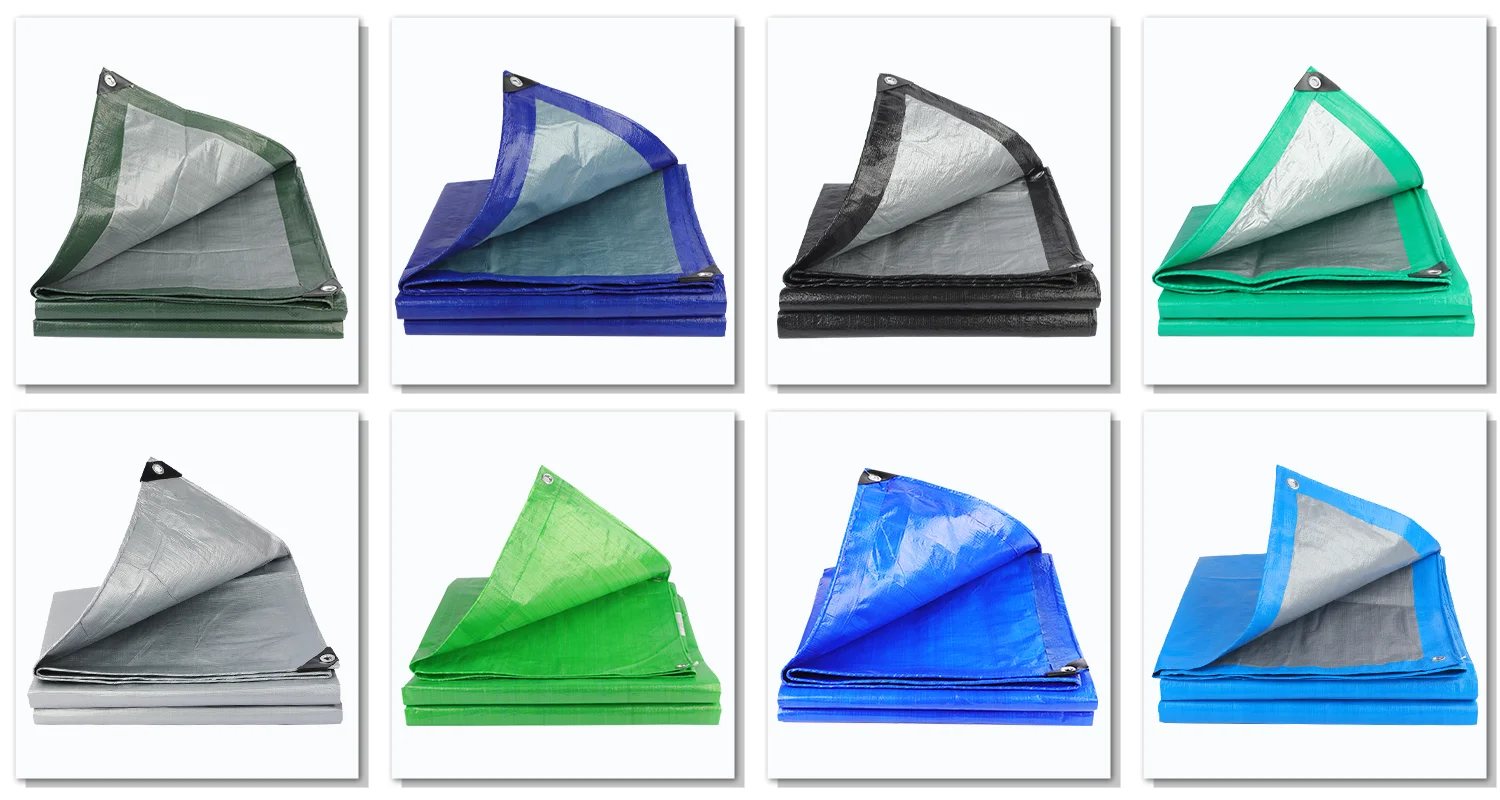 Pe Tarpaulin Waterproof High Quality Truck Cover Cargo Cover Pe Plastic Tarp Manufacturer