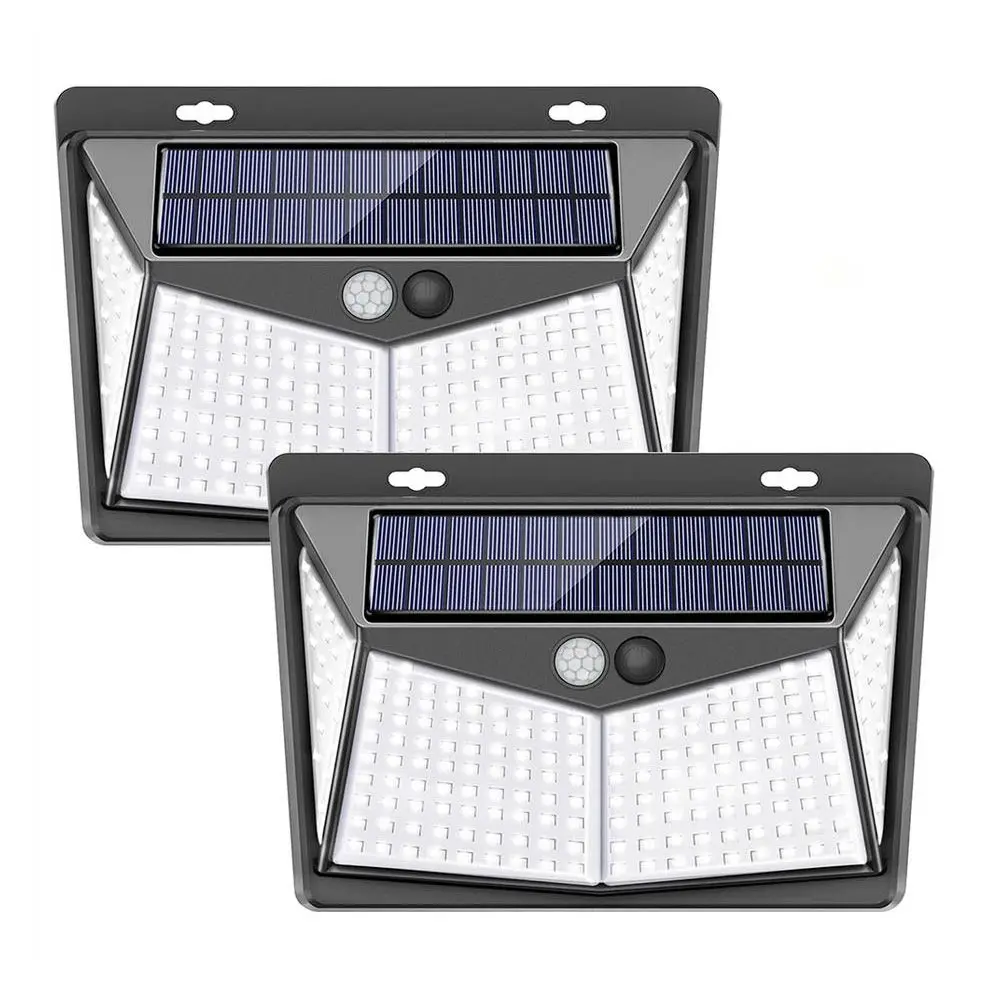 208 LED Wireless  IP 65 Waterproof Solar Garden Light for Yard Night Sensor Light