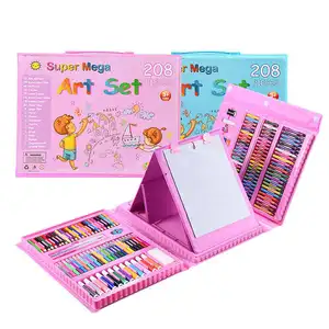 EPT 208pc Art Drawing Set Kit for Kids Child Teens Adults Supplies Paint Pencil Hot Sale Premium Watercolor Drawing Pencil Set