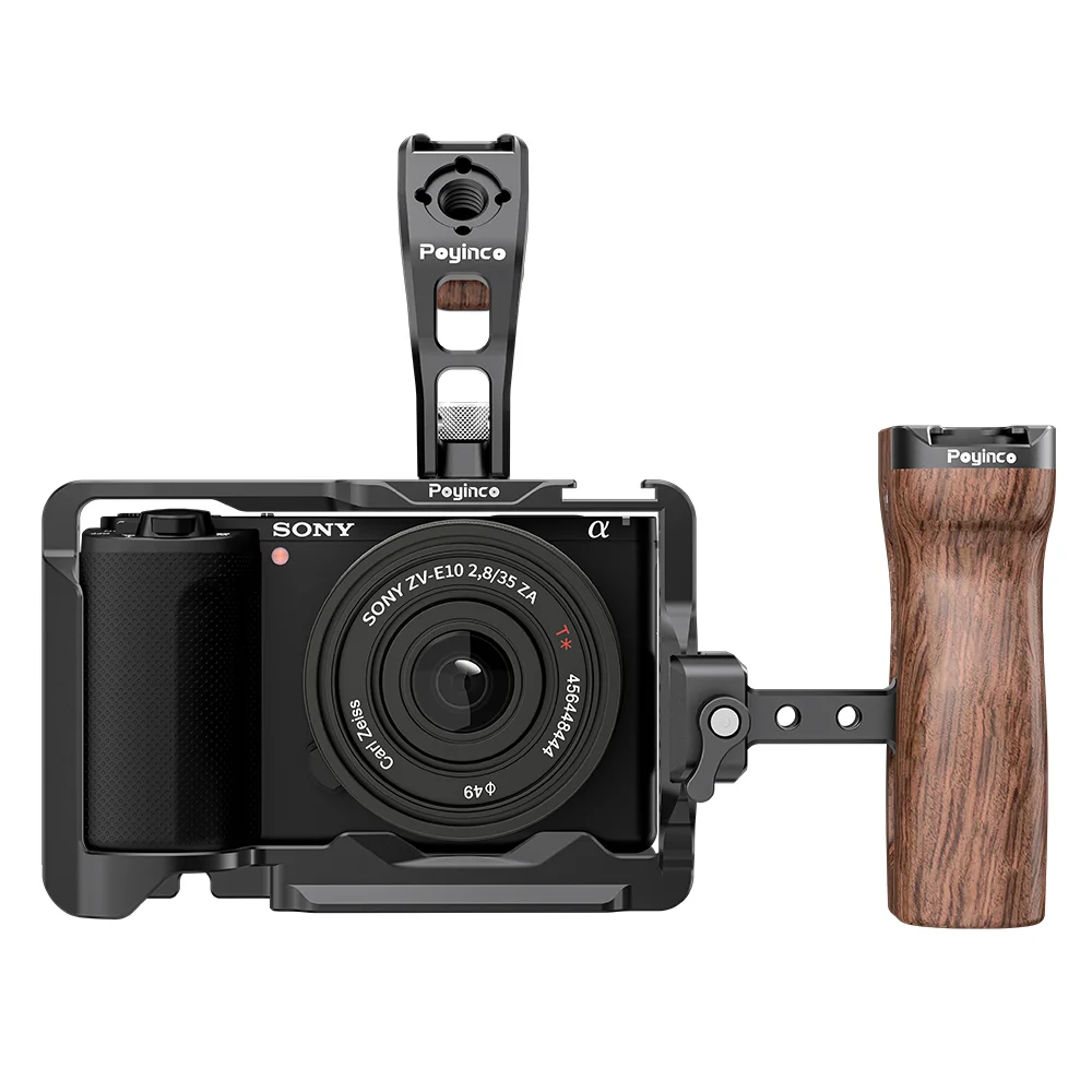 ZVE10 II Cage with Top Handle - Advanced Kit for Sony Camera