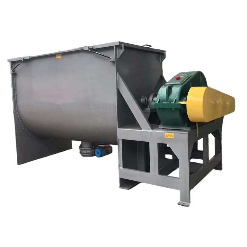 DZJX Large Capacity Automatic Ribbon Blender 300Kg 3000Kg 50L 200L 500L 1000L 5000L Lab Scale Ribbon Mixer With Spray System
