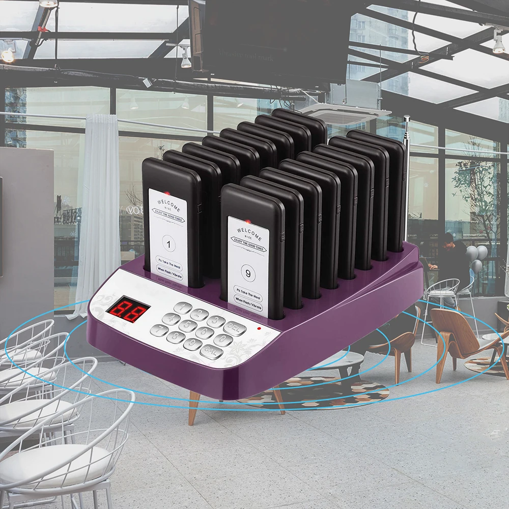 Customer Coaster System Calling Restaurant Pagers Paging Costeffective