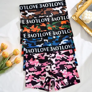 Explosive Cross-border Women's Bikini High Waist Breathable Sports Anti-Bacterial Wire Free Personalized Large Size Underwear