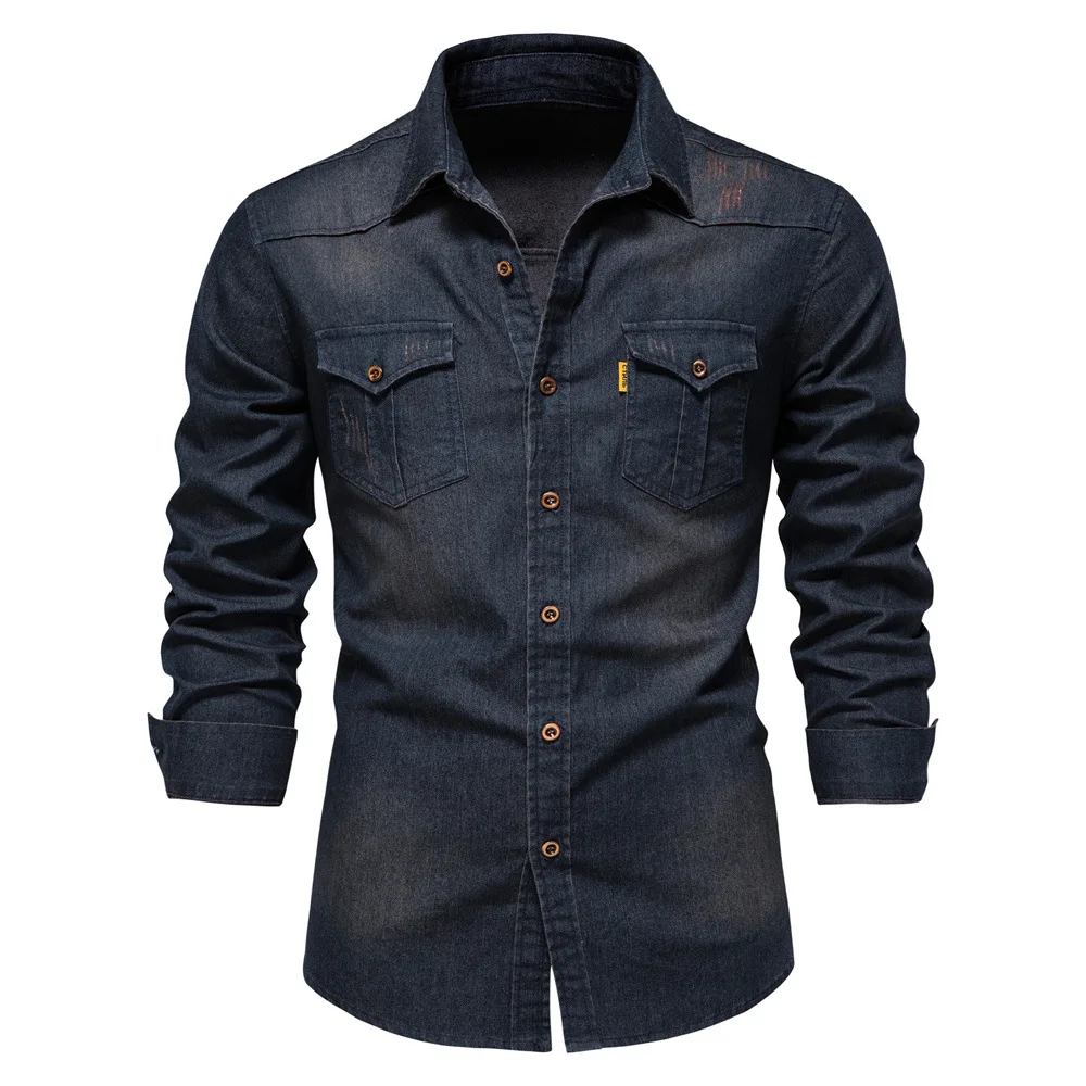 Shop Our 2025 Men's Plus Size Denim Jeans Shirt Collection