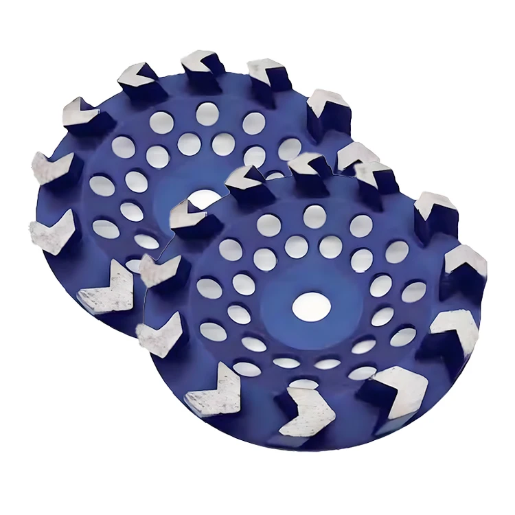In Stock Factory Concrete Scrapping Epoxy Abrasive Stone Cup Grinding Wheel
