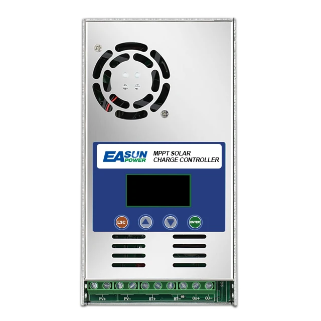 Easun Power 190V DC MPPT Backlight LCD Auto 12V 24V 36V 48V 60A 80A Solar System Charger Controller Panel Battery Regulator