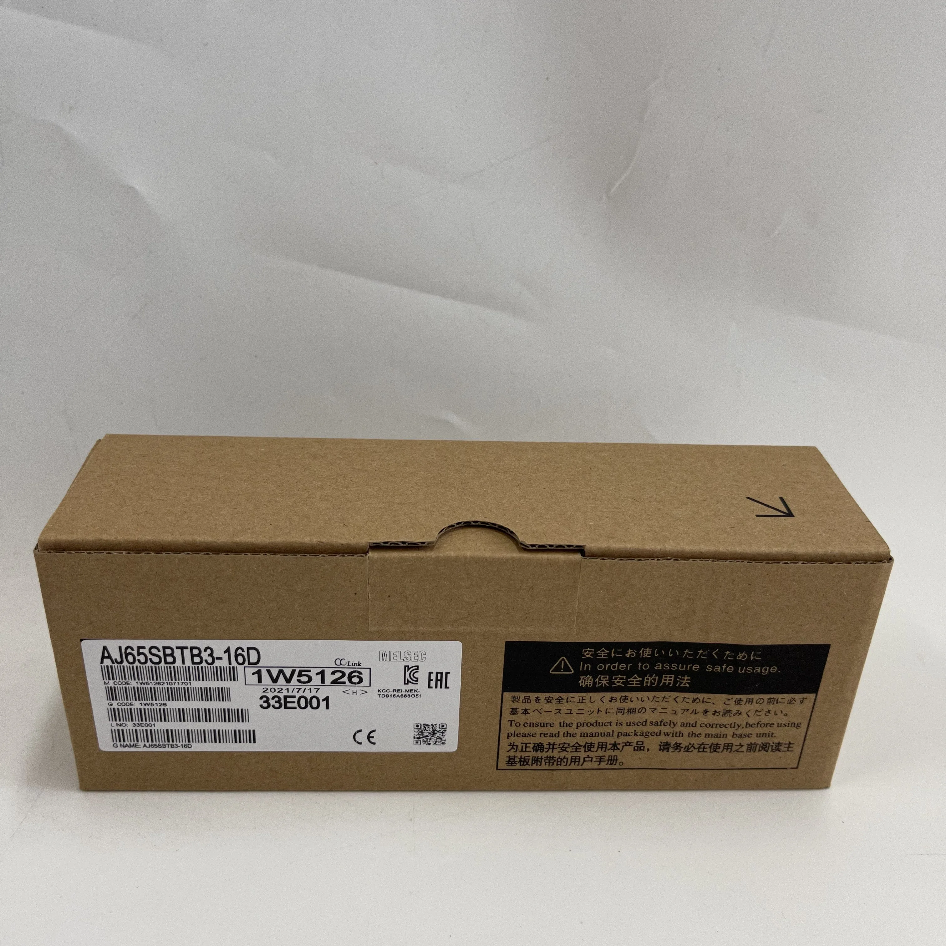 Mitsubishi CC-Link Digital Input Module AJ65SBTB3-16D