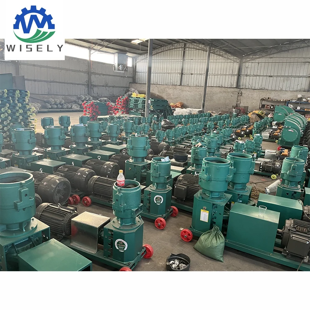 Animal Poultry Fish Feed Processing Machines Wood Pellet Mill Making Machine