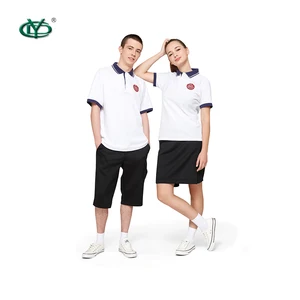 Custom Design Embroidery School Student Polo Shirt Girls Jersey Uniform Primary School Uniform Design
