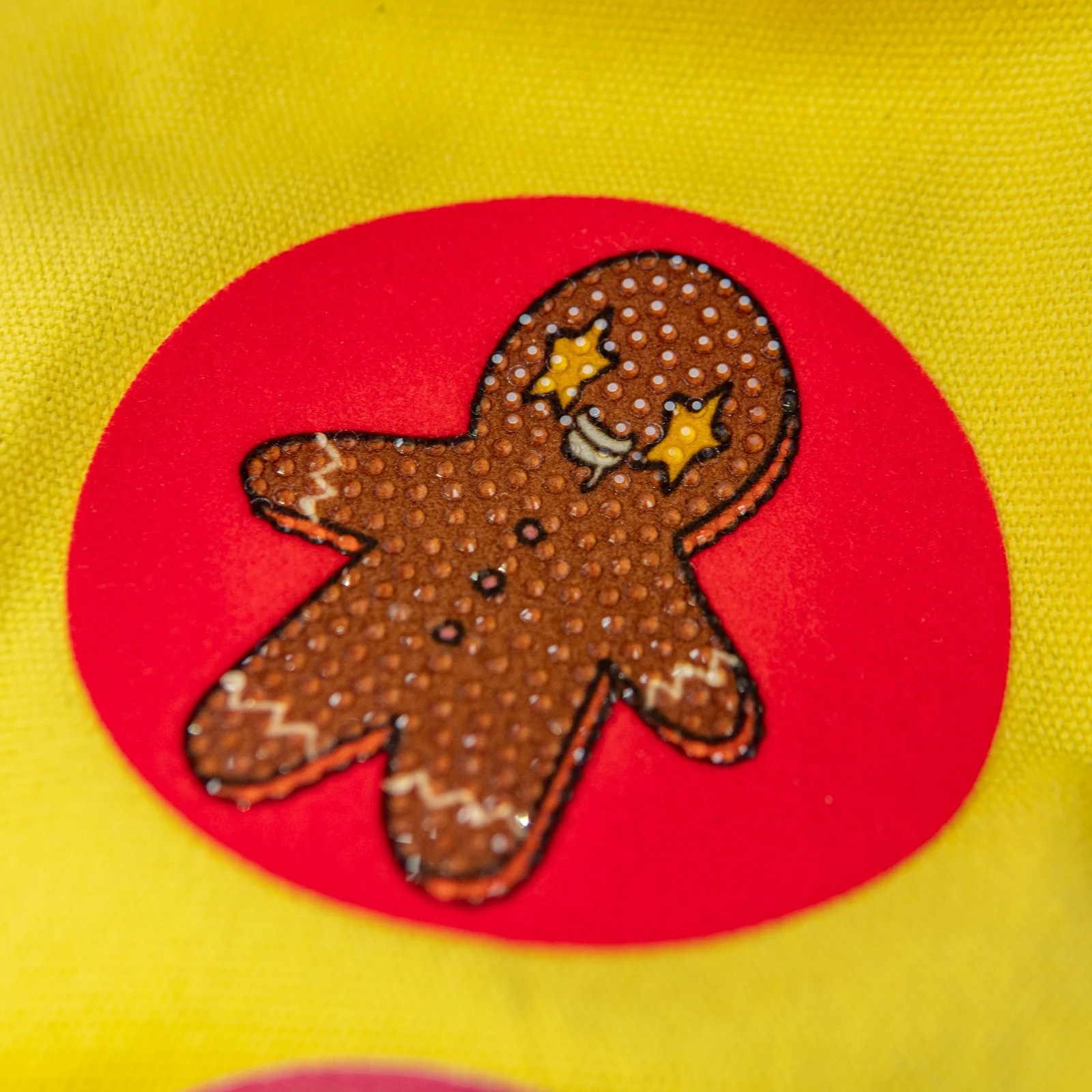 EYD  Christmas Custom logo Designer Chenille Embroidery Rhinestone Iron on Patches  Ready to Press  Designs Heat Transfer