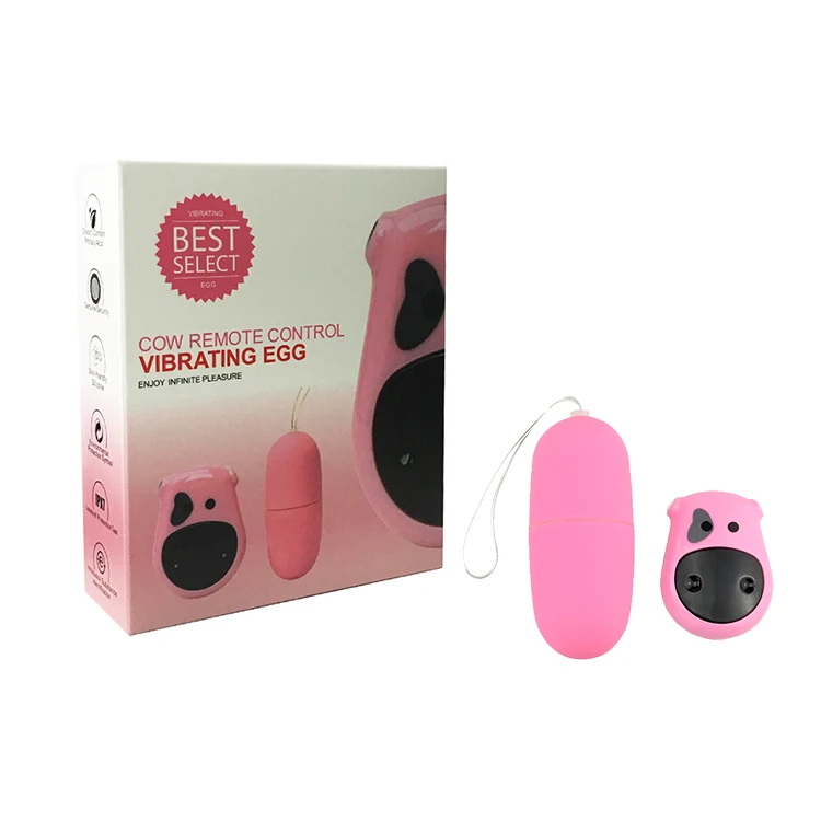 Small Compact Powerful 10 Modes Quiet Waterproof Silicone Remote Control  love Egg Vibrator for Women Pink Black