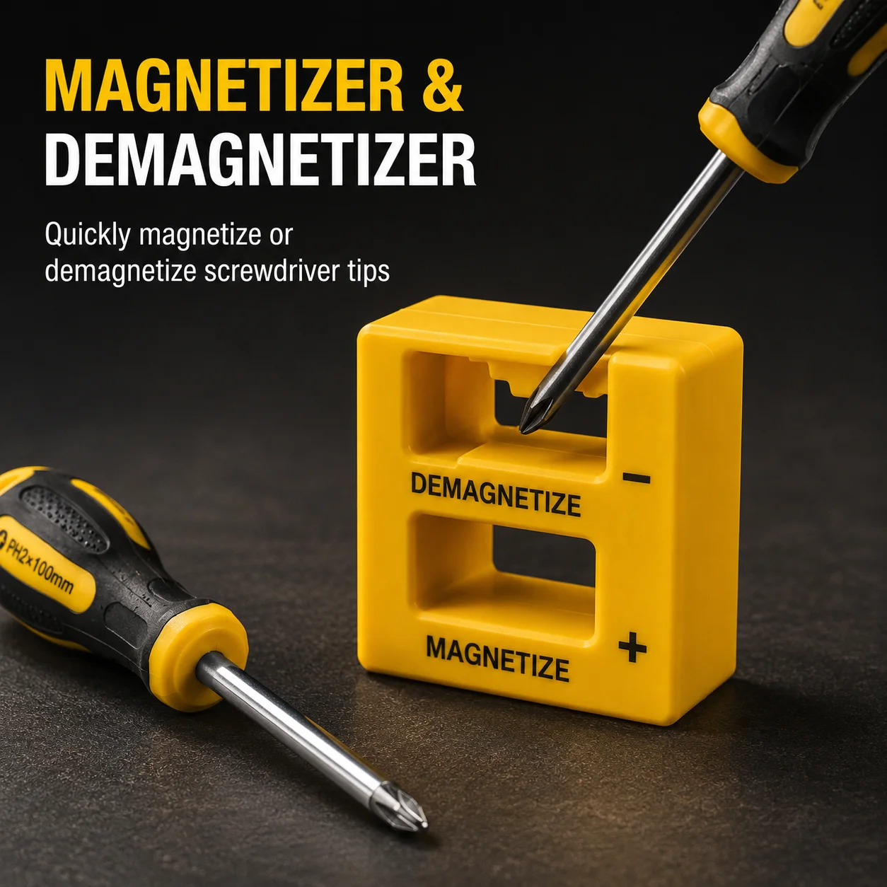 Professional Grade 10PCS Cross Head Magnetic Screwdriver Set Plastic Chrome Vanadium Steel Hand Tools for Industrial Repair - detail 6