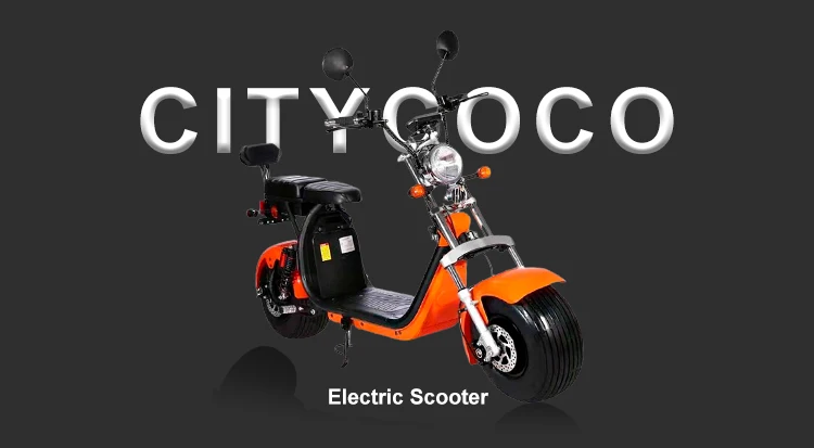 EEC/COC Certificate AMOTO 1500W 12AH/20AH/40AH Long Travel Distance Model CP-1.1 Lithium Battery Electric Kick Scooters