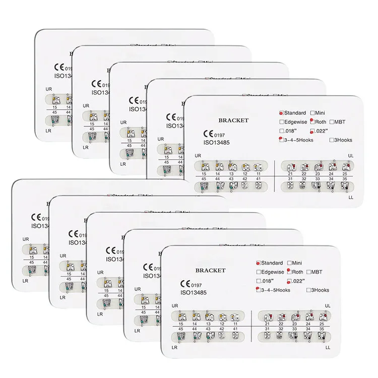 Factory Price Bondable Metal Orthodontic Roth Dental Bracket Buy