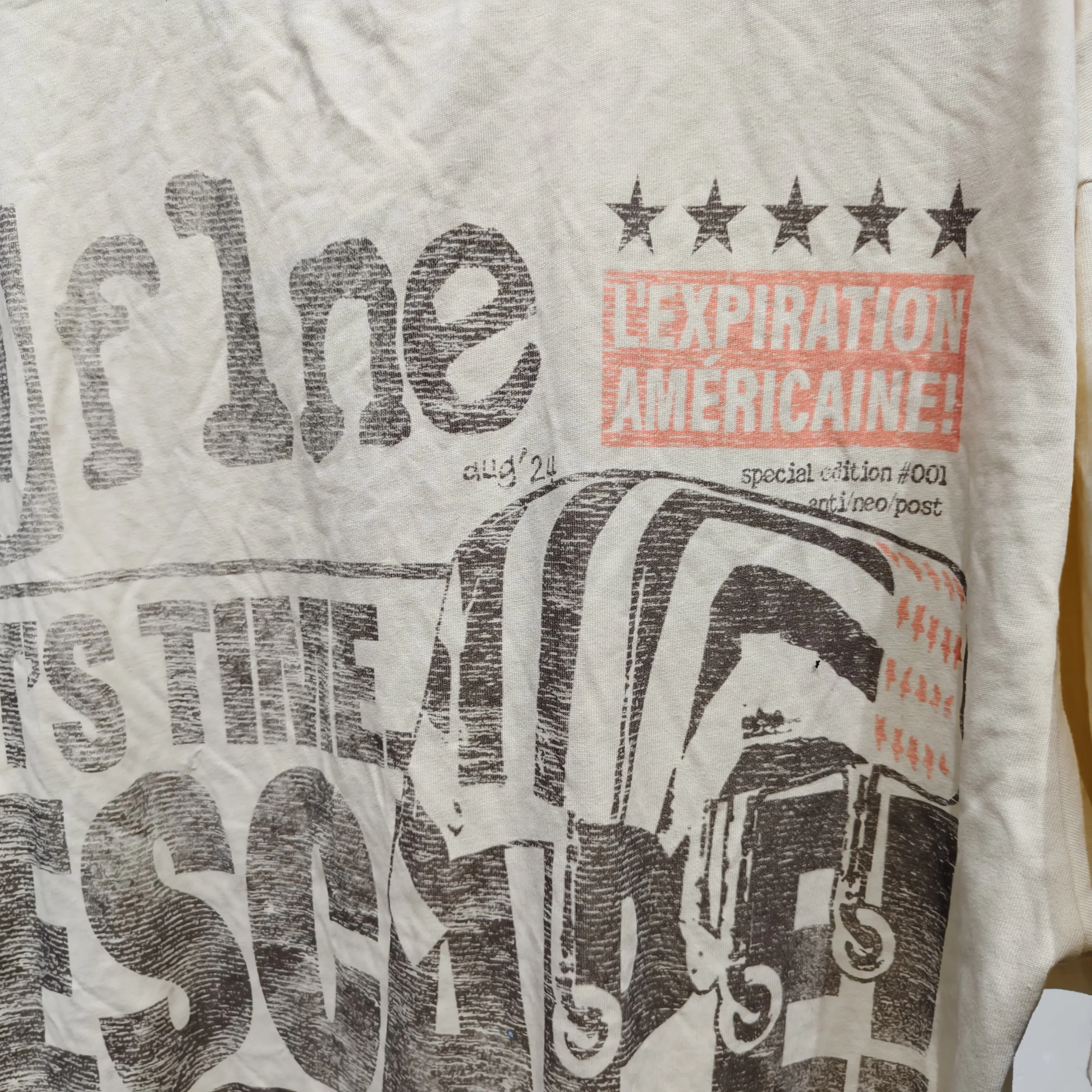 Custom Hip Hop Cotton Retro Round Neck Boxy Fit Summer Oversized Print Short Sleeve Crop Distressed Men T Shirt gallery 4