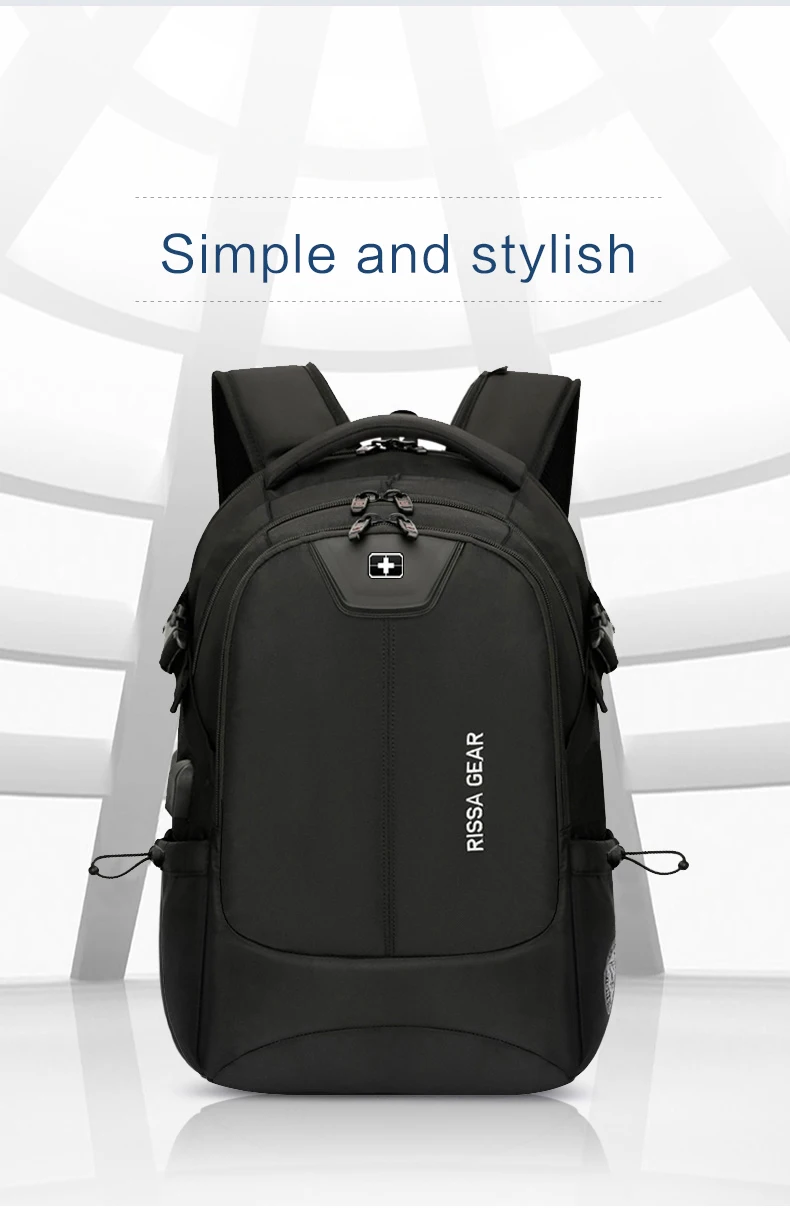 The New Swiss Backpack Male Computer 