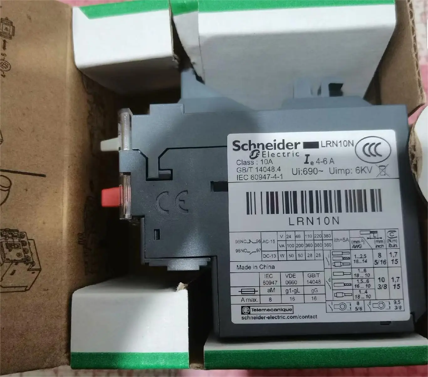 Lrn363n Lrn365n Thermal Overload Relay Original And New Schneiders ...