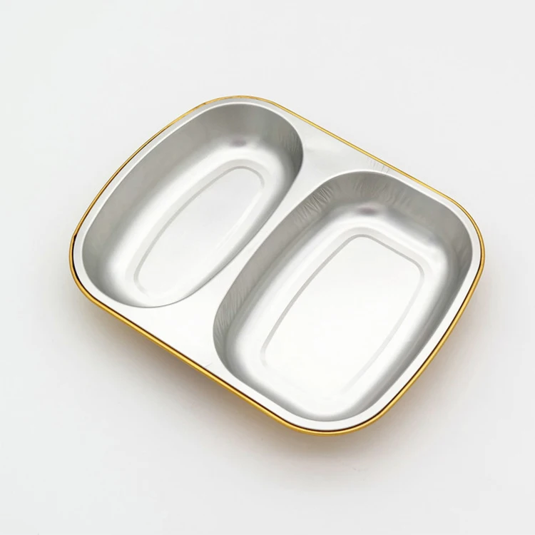 TIA X350/450 Portable Crease Free Aluminum Foil Bowl Wrinkle Free Food Bowl Lightweight Foil Bowl