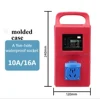 Pure copper plastic box, 1 position, waterproof, 5 holes