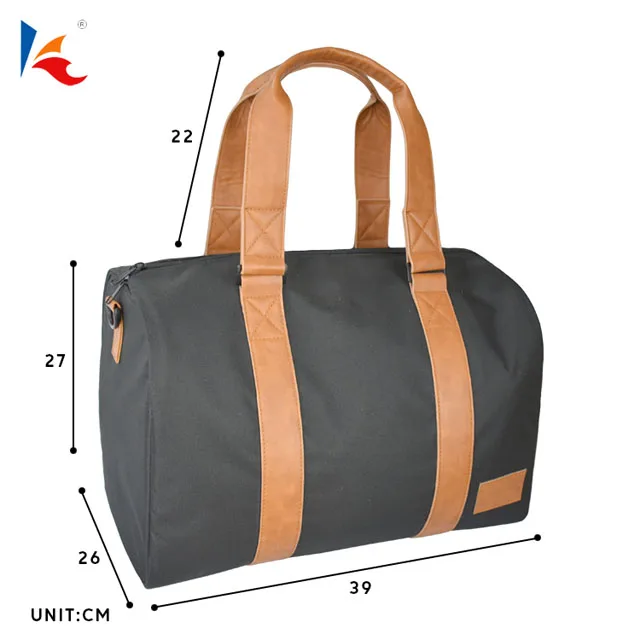 High Quality Canvas Travel Bag Large Capacity Folding Duffle Bag