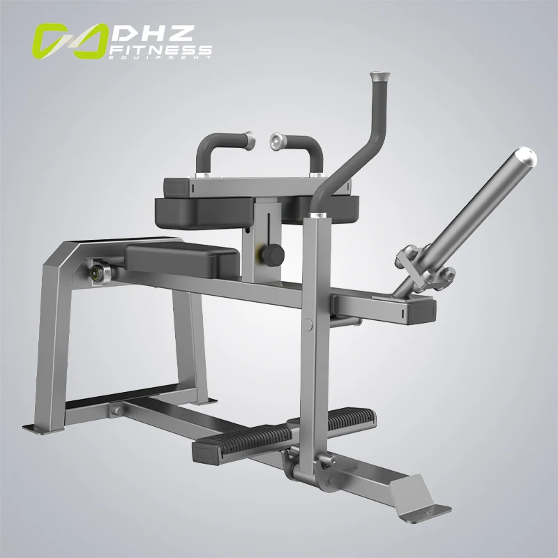 DHZ Fitness Plate Loaded Hip Belt Squat Machine - Strength Training ...