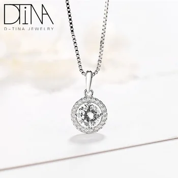 New fashion sterling silver pendant 925 silver material CZ stone jewelry
