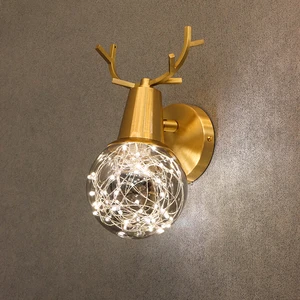 Wholesale Modern Art Deco New Style Indoor Bedside Wireless LED Sconce Wall Lamp