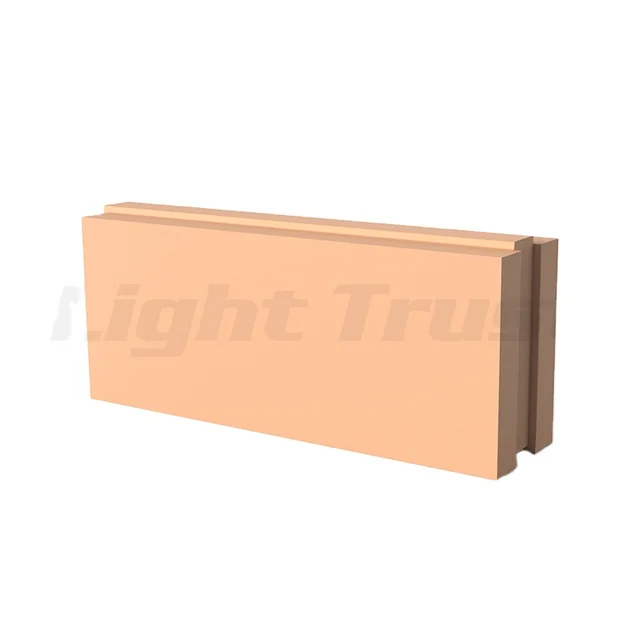 Smooth Surface 600X250X150 Gypsum Building Blocks 1100 Density Masonry Materials for Easy Installation