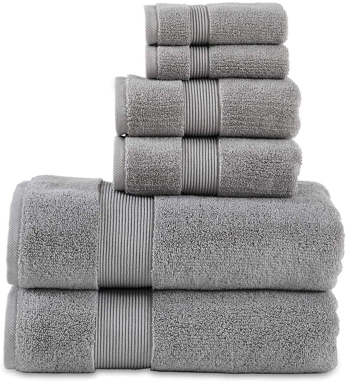 Hot Sale 6 Pieces Towel Bath 100% Cotton Custom Luxury Towel Sets - Buy ...