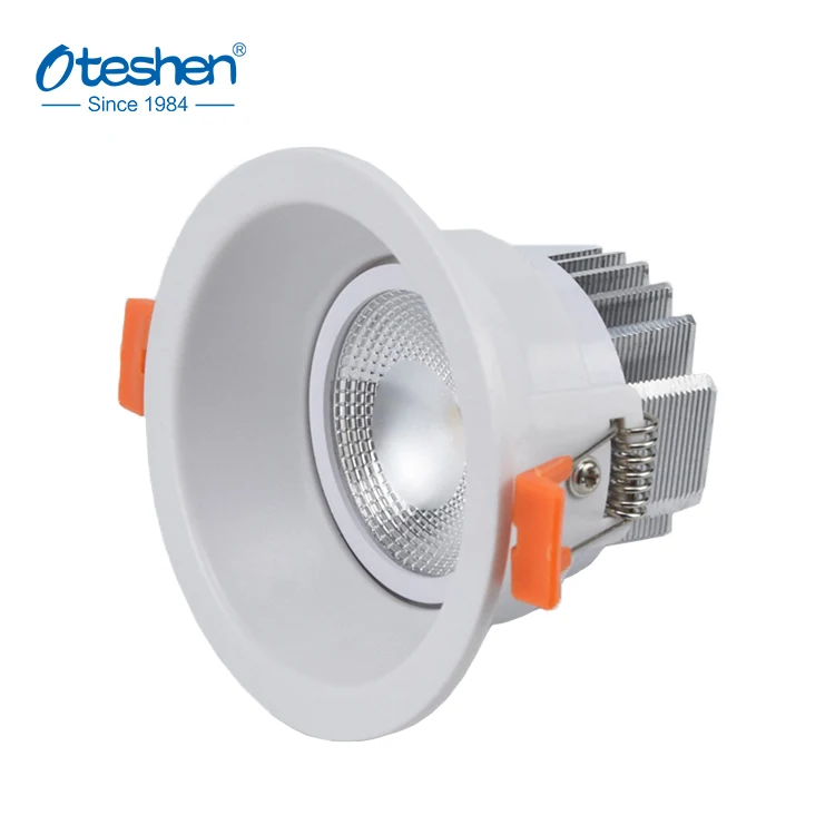 IP20 светодиодный мини-прожектор 5 Вт, встраиваемый cob-светильник, Квадратный светодиодный светильник из поликарбоната + алюминий