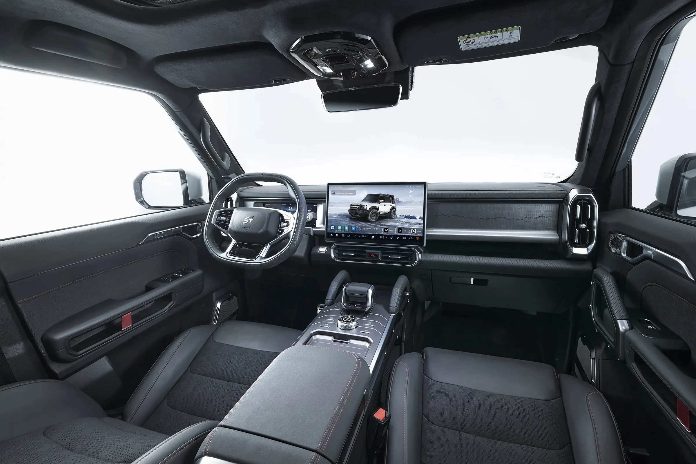Çin'de Üretilen Dört Tekerlekten Çekişli 2.0t Benzinli Offroad SUV Araba Chery Jetour Traveler için