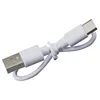 20CM white 2-core copper type-c