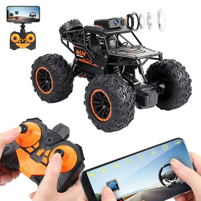 Zhengguang 1/18 Scale Mobile RC Camera Climbing Alloy Car