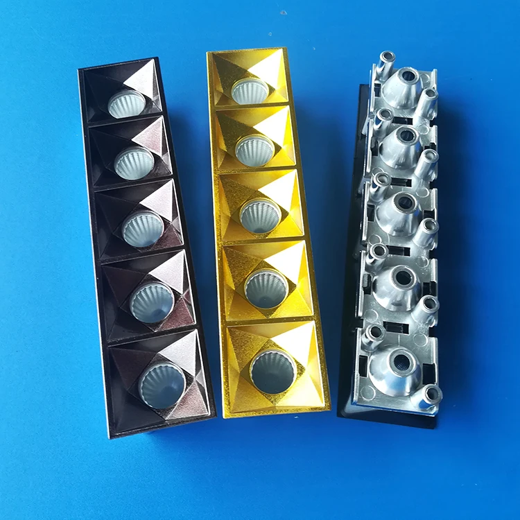 Ceiling Lamp Linear Reflector with Anti Glare Cover Grille  Light Led Reflector 15 25 35 Degree for Smd 3535 3030 2835