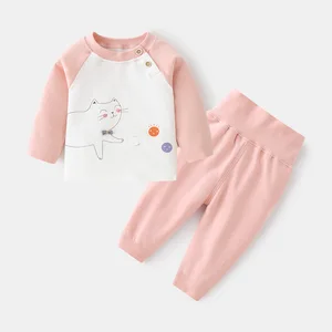 Baby Clothing Sets Printed Two-Piece Pants Pullover Toddler Girls Clothing Sets
