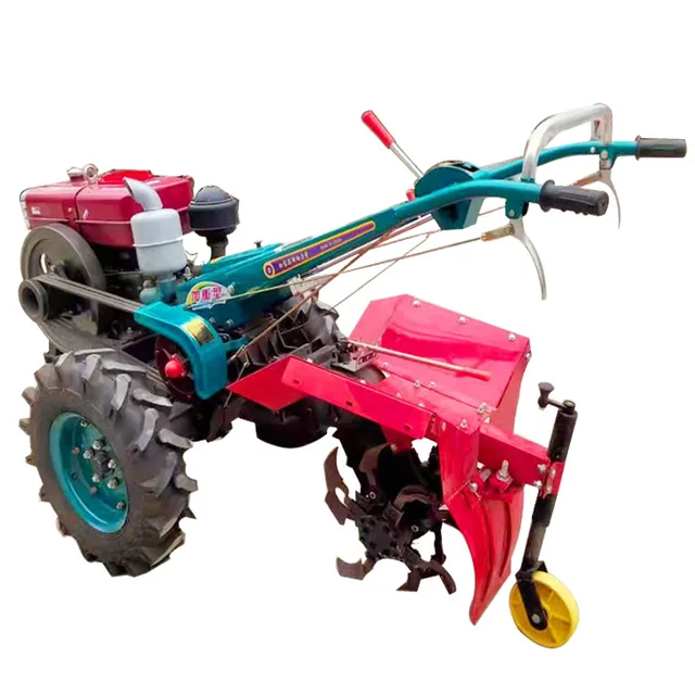 Small Multi-purpose Agricultural Machinery Plow Rotary Orchard Ditching and Fertilizing All-in-One Machine