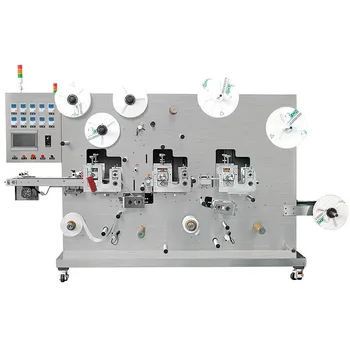 Full-automatic plaster die-cutting machine  plaster synthesizer machine packaging machine for pain-relieving plaster and fitting