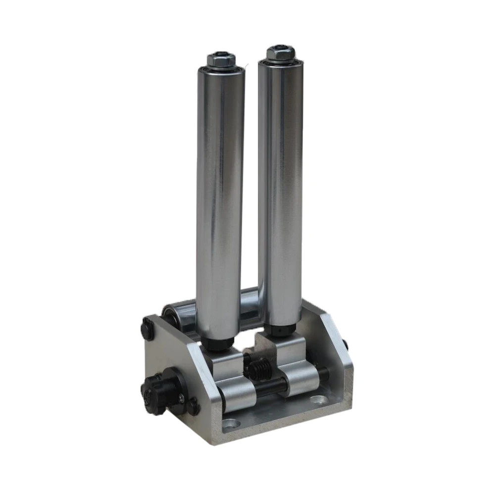 Wire Guide Rollers 30 for Rolling Drive Electrical Guide Wire Both Sides Adjustable Stainless Steel 25mm Diameter Long 150mm