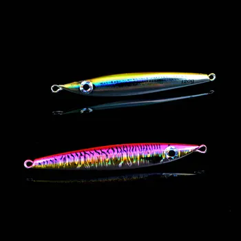 Night-Glow Speed-Sinking Artificial Hard Bait Metal Fish Lure 150g 180g Sea Fishing Boat Fishing Tuna – Metal Jig – view 5