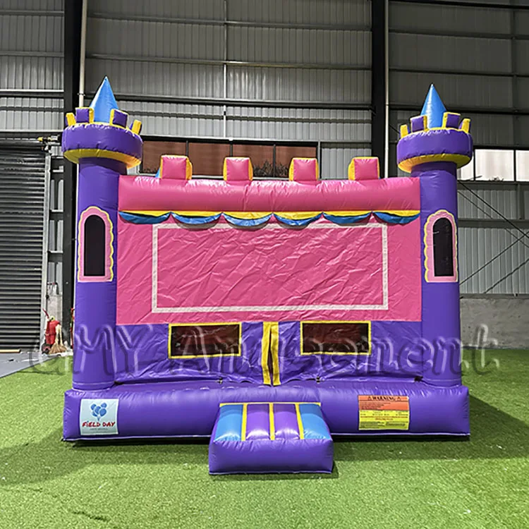 Party rental equipment jumping castles moonwalk bouncer bounce house with blower